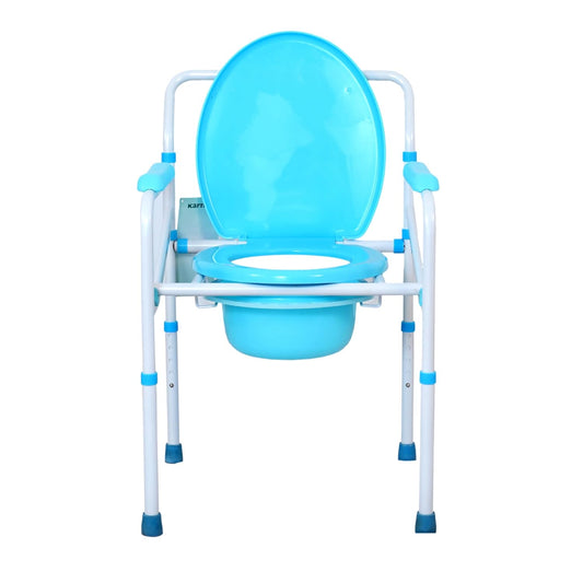 Karma Aqua 2 Blue Commode Chair