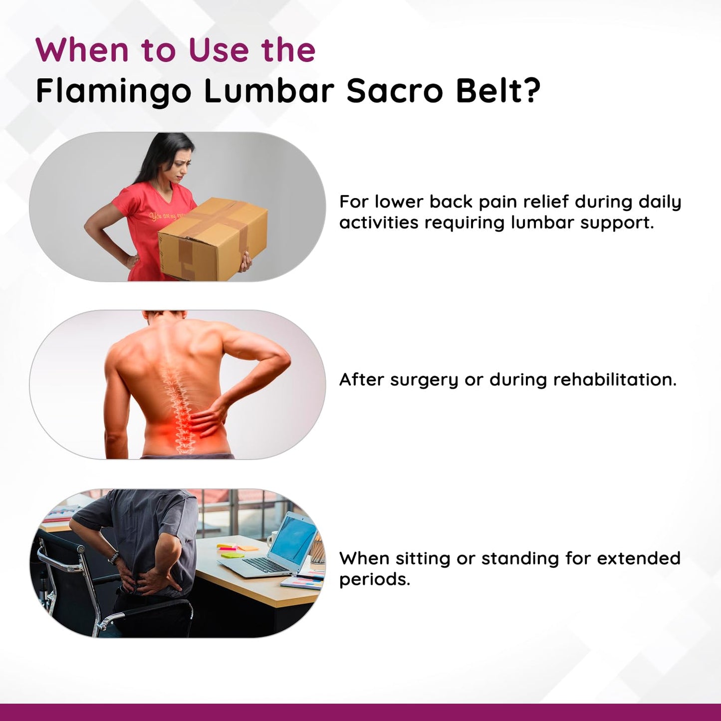 Lumber Sacro Belt