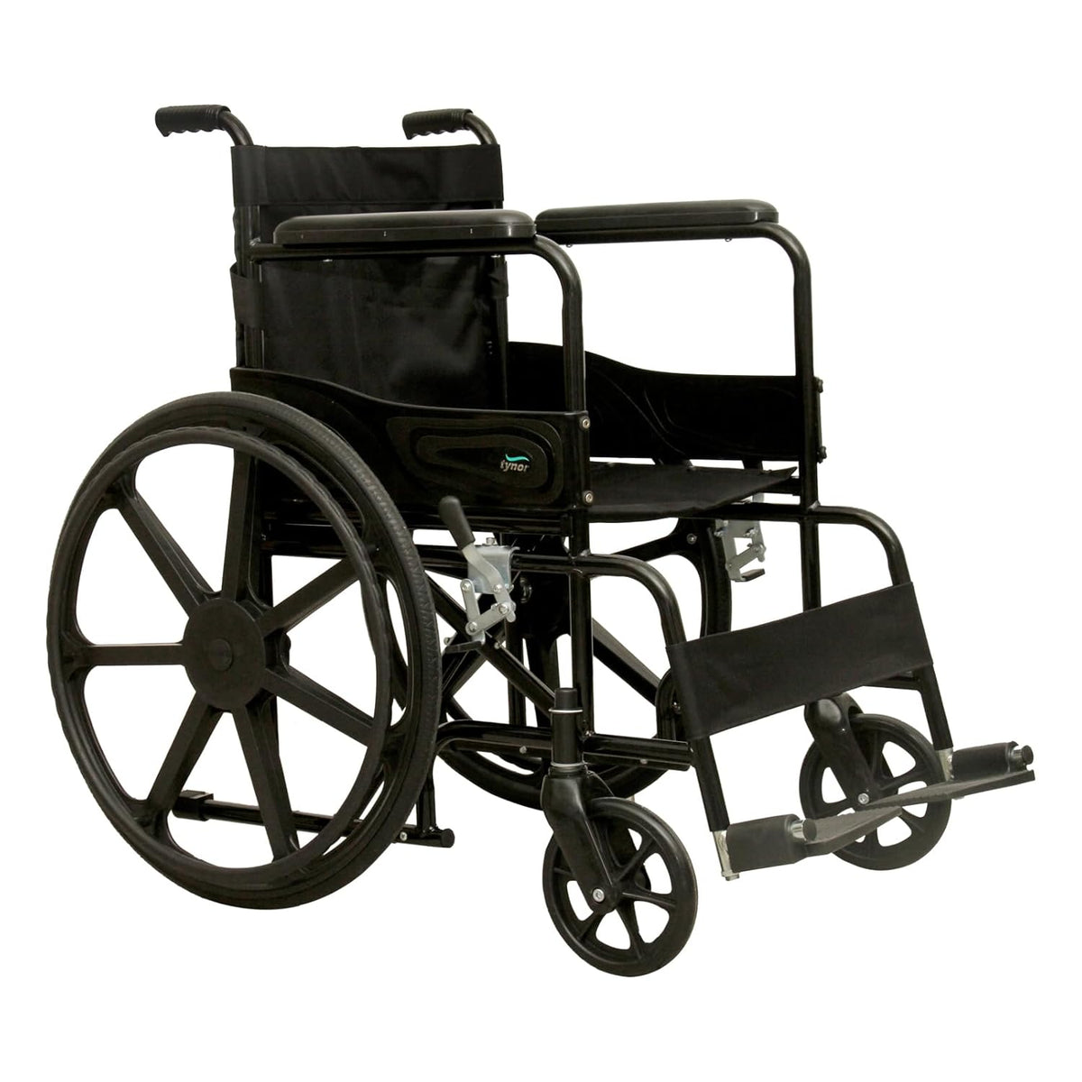 Tynor Wheelchair Standard, Black, Universal