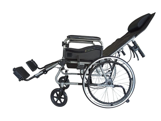 Karma Hydraulic Recliner Cum Commode Ryder 8 Wheelchair