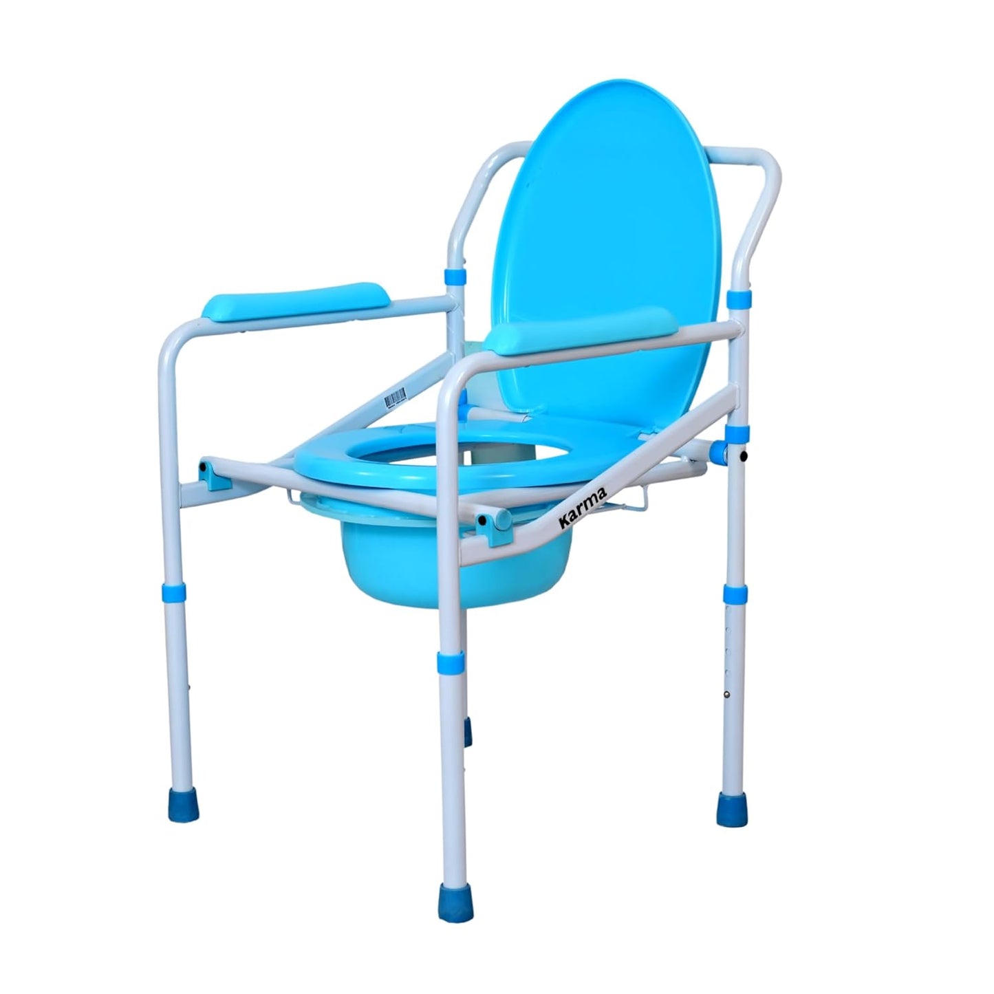 Karma Aqua 2 Blue Commode Chair