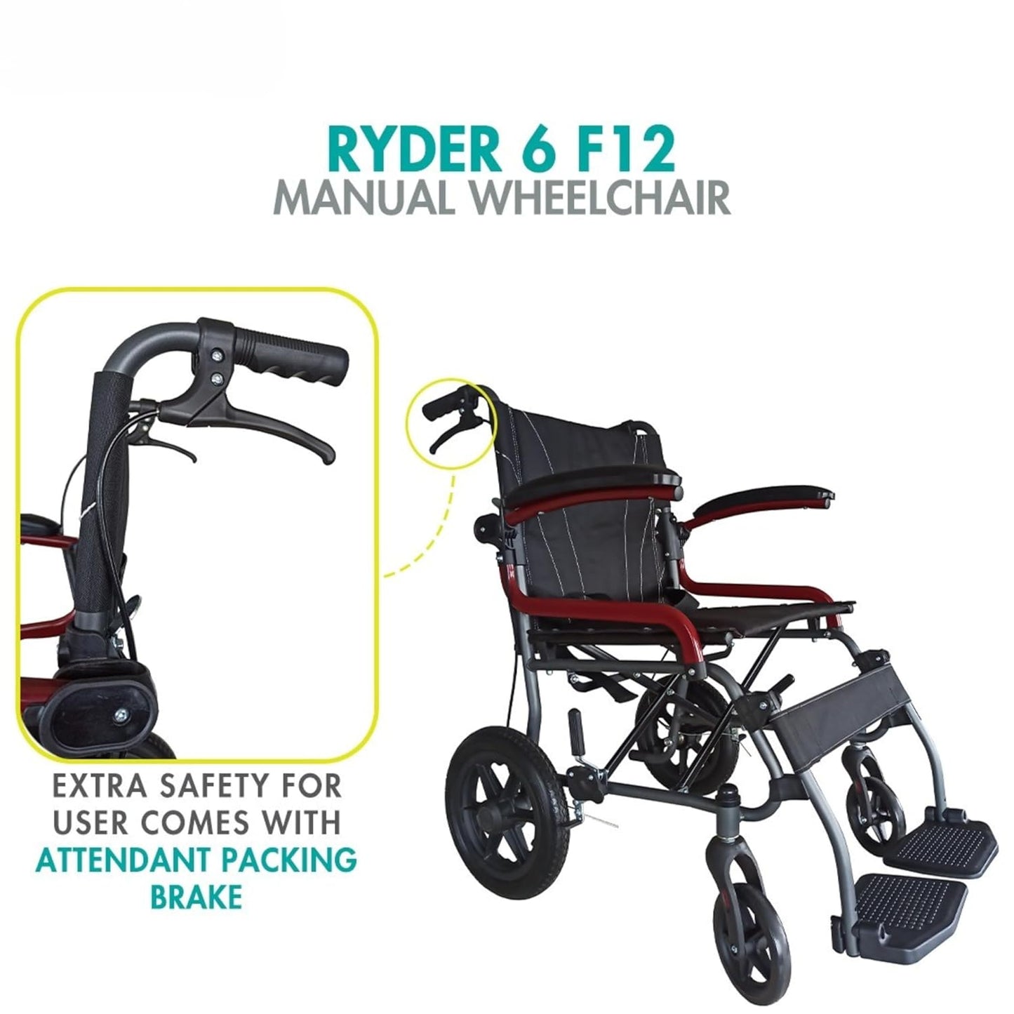 Karma Ryder-6 F12 Manual Wheelchair