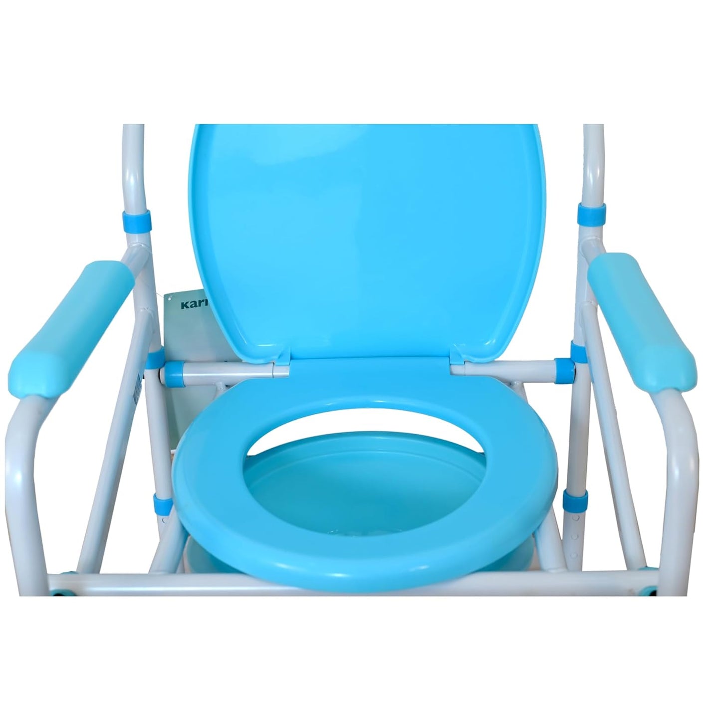Karma Aqua 2 Blue Commode Chair