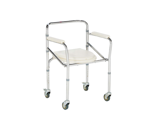 Flamingo Classic Commode Chair with Wheel