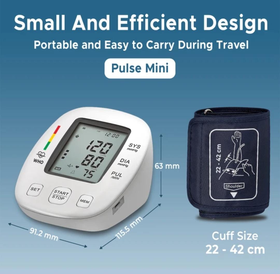 Dr. Odin OBP104 Pulse Mini Digital Blood Pressure Monitor